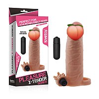 LoveToy Pleasure X-Tender Vibrating Penis Sleeve 1