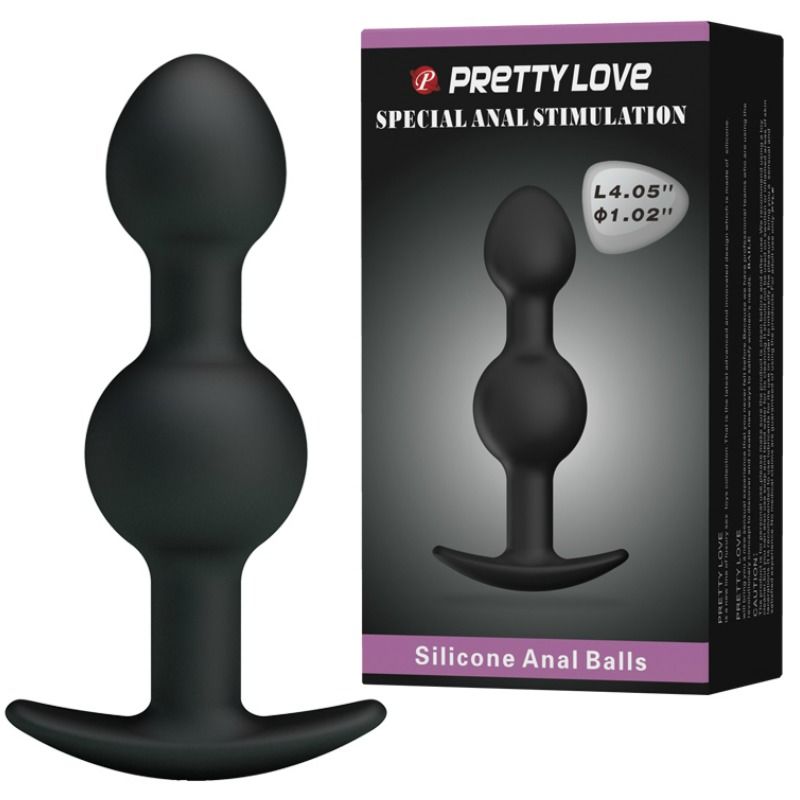 Pretty Love Silicone Anal Balls 10,3 cm