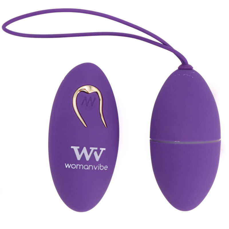 Womanvibe Alsan fialové vibrační vajíčko na dálkové ovládání