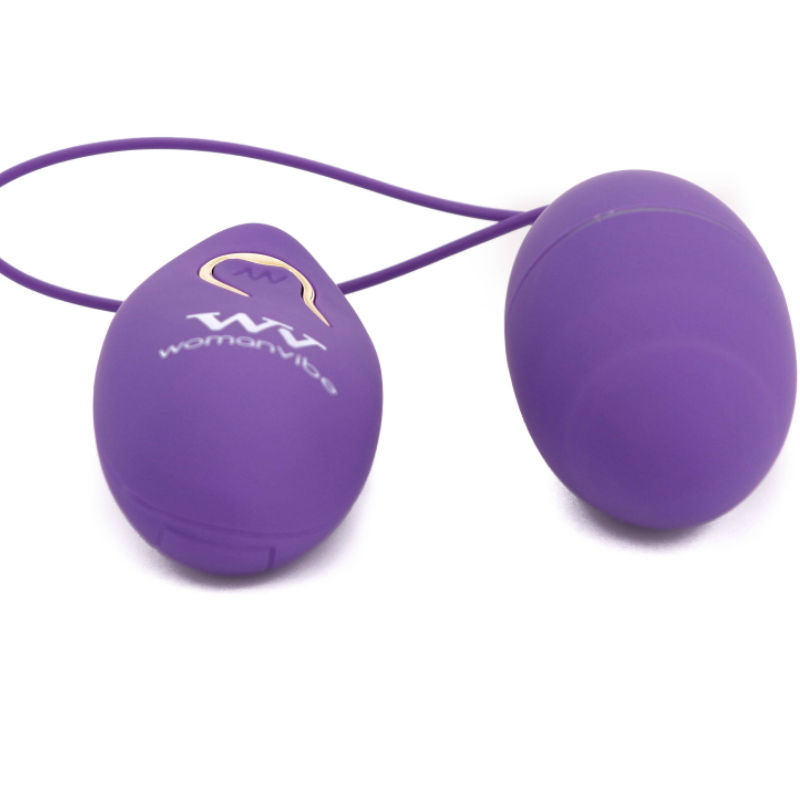 Womanvibe Alsan fialové vibrační vajíčko na dálkové ovládání