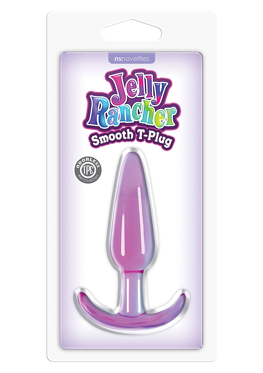 Jelly Rancher Smooth T-Plug Purple