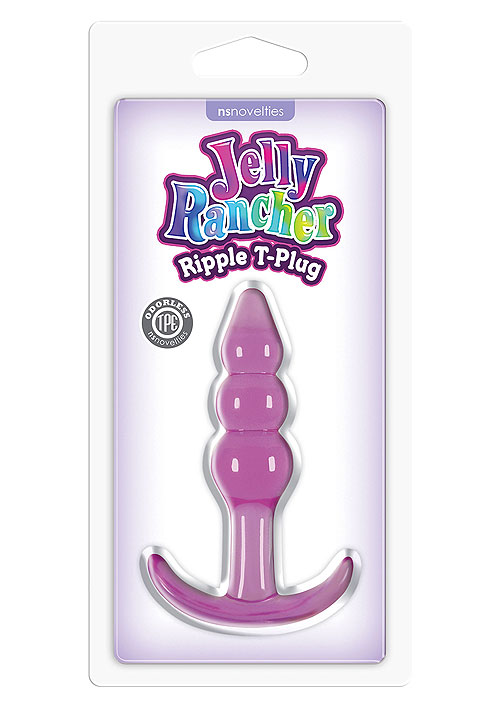 Jelly Rancher Ripple T-Plug Purple