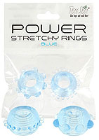 Power Stretchy Rings blue