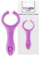 Vibrating Clit-Stim C-Ring Purple