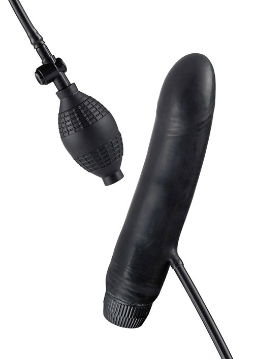 Bob The Blower Inflatable Vibrator Black