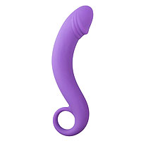 EasyToys Silicone Curved Dong fialový masér prostaty