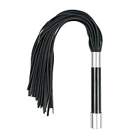 EasyToys Long Flogger With Metal Grip dlouhý bič s kovovým úchytem