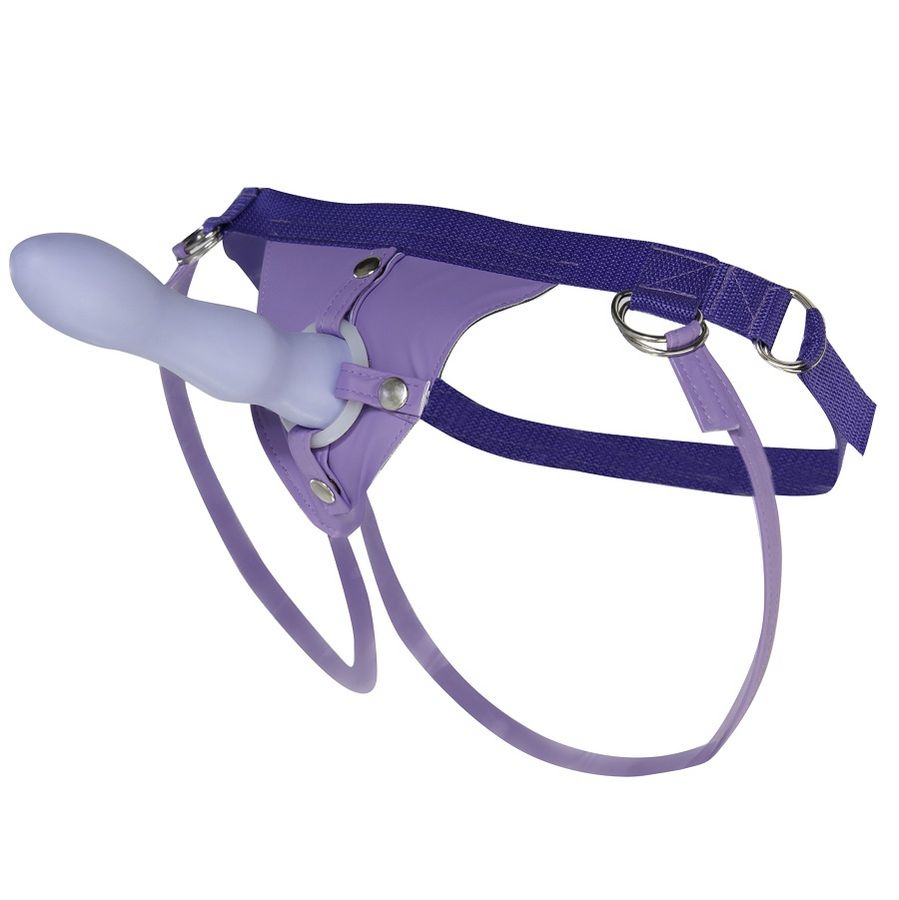 Fetish Fantasy Silicone Strap-On purple