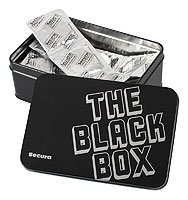 Kondomy Secura The Black Box 50ks