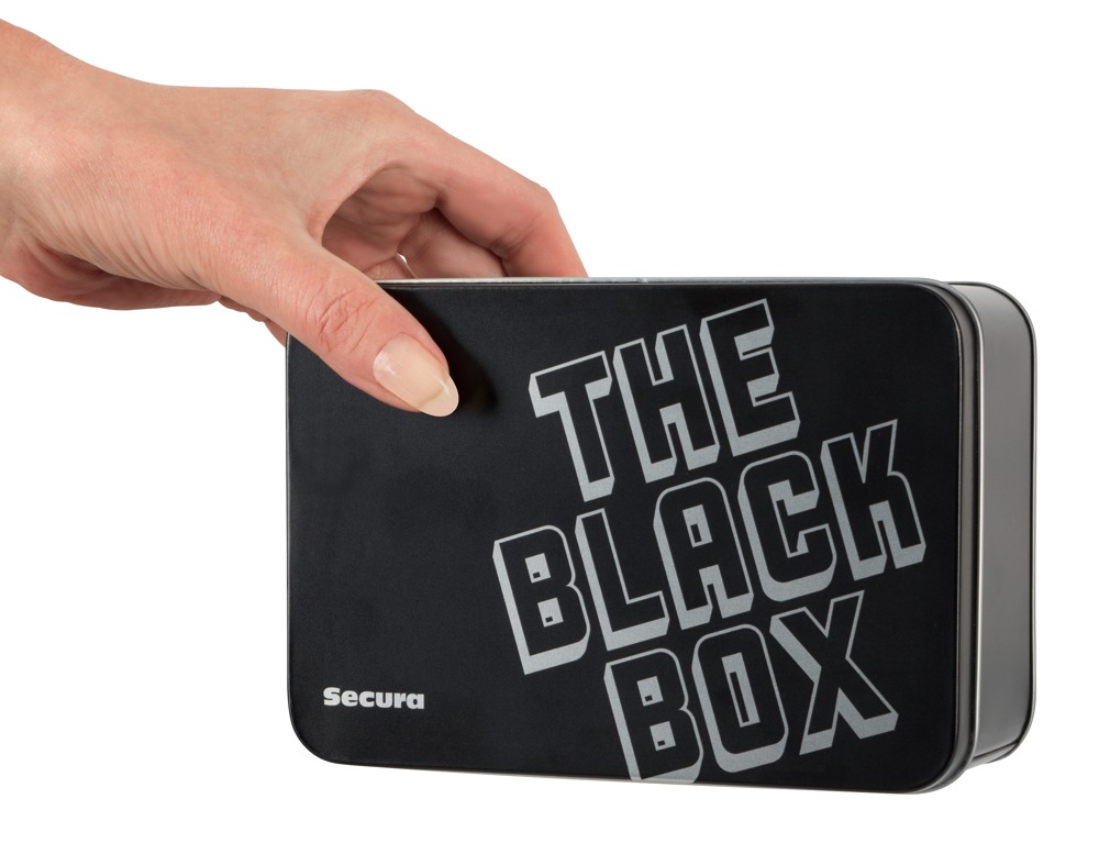 Kondomy Secura The Black Box 50ks