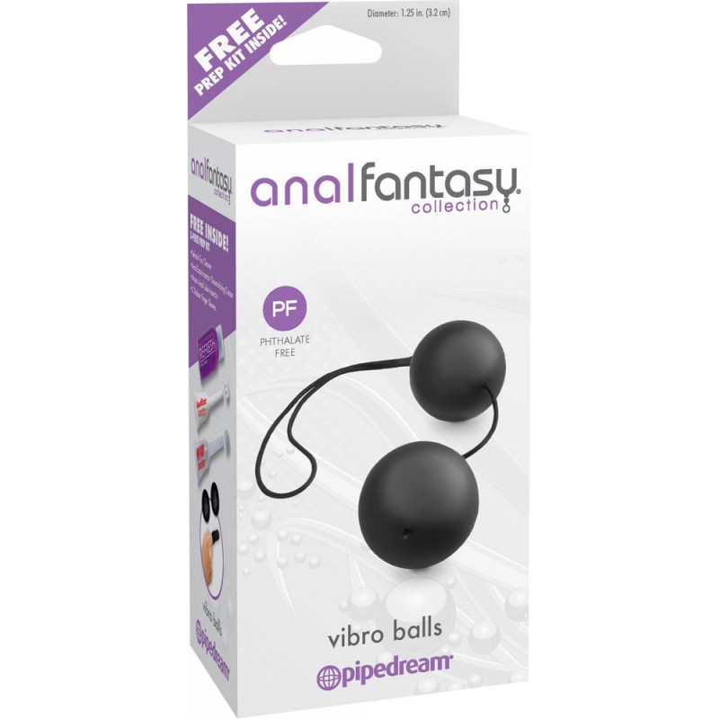 Pohybem vibrující anální kuličky Anal Fantasy Vibro Balls