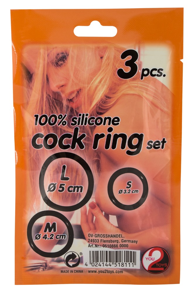 You2Toys silicone cock ring set