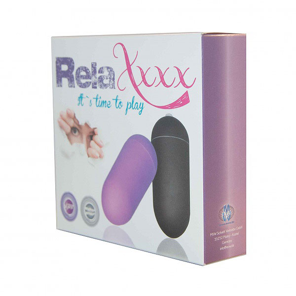 RelaXxxx Remote Egg Black