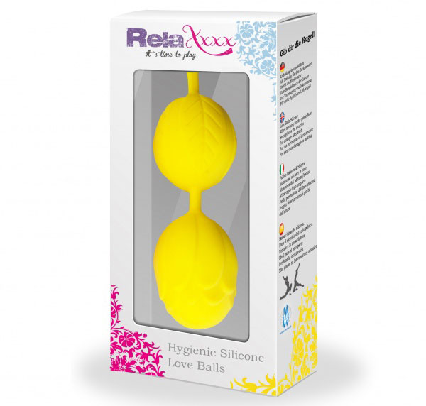 RelaXxxx Love Balls Yellow