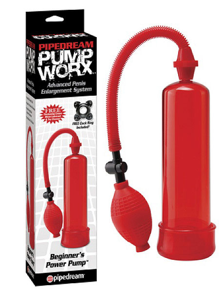 Pump Worx Beginners Power Pump Red