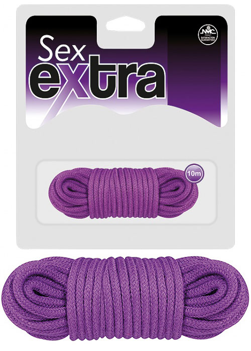 Sex Extra Bondage lano 10 m fialové