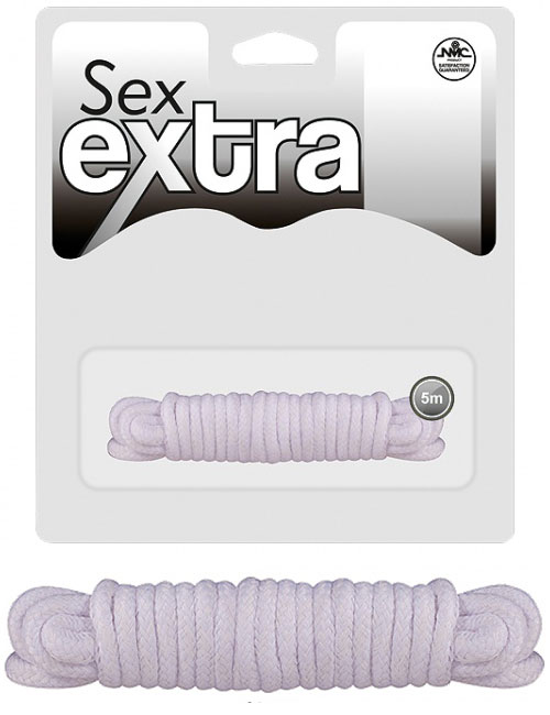 Sex Extra Bondage lano 5 m bílé