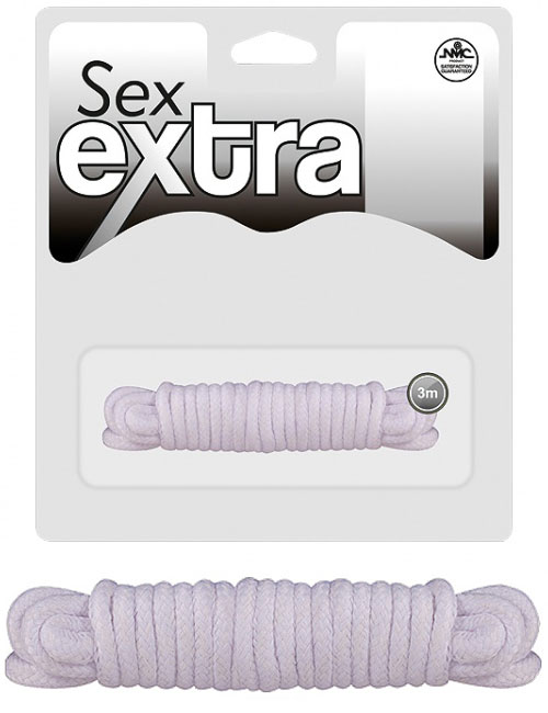 Sex Extra Bondage lano 3 m bílé