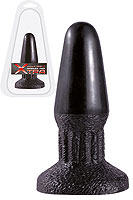 Xtra Buttplug Structured End black