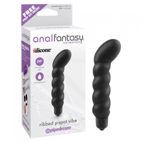 Anal Fantasy Ribbed P-Spot Vibe