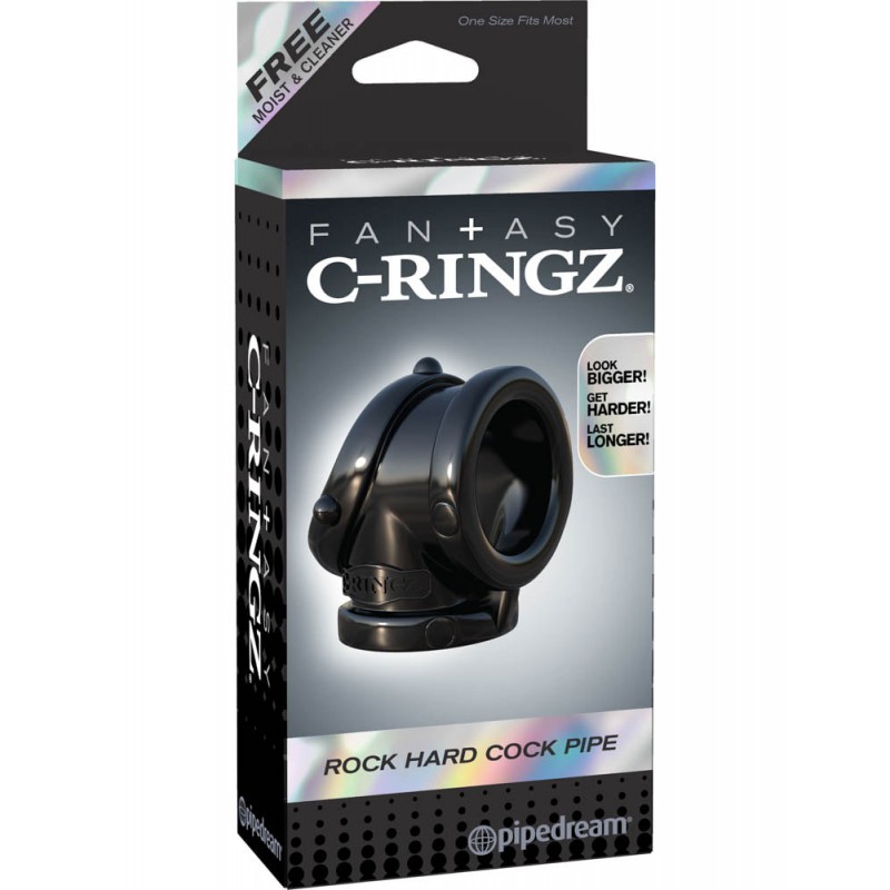 Fantasy C-Ringz Rock Hard Cock Pipe