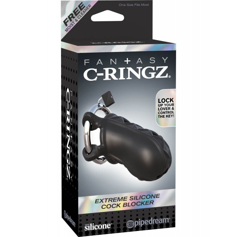 Fantasy C-Ringz Extreme Silicone Cock Blocker