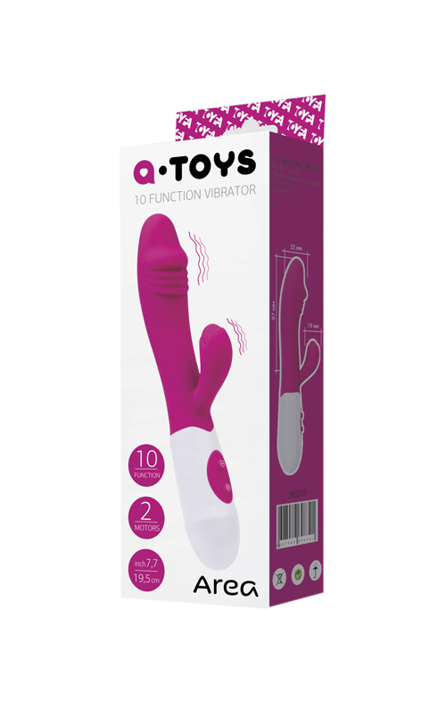Q-Toys Area - vibrátor růžový