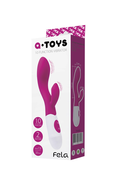 Q-Toys Fela - vibrátor růžový