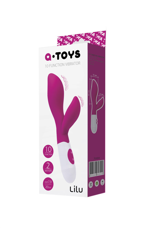 Q-Toys Lilu - vibrátor růžový