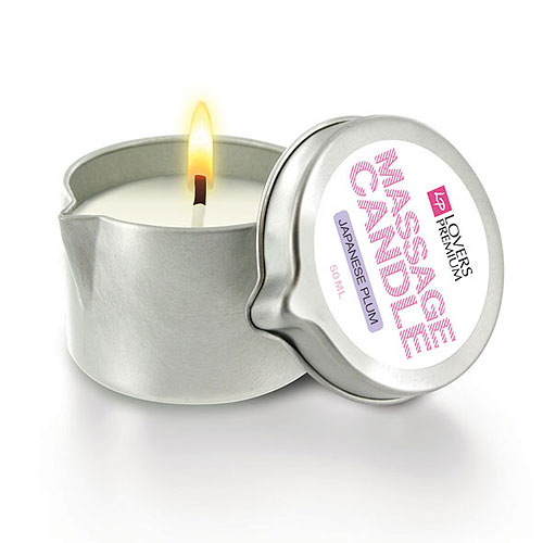 LoversPremium Massage Candle Japanese Plum