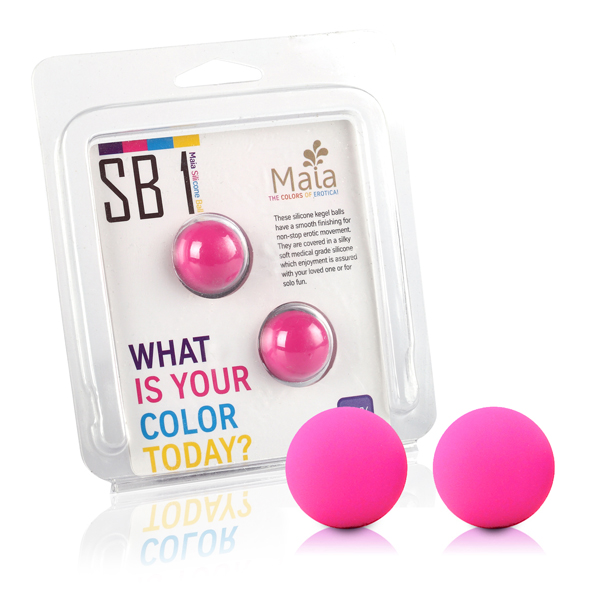 Maia Toys Kegel Balls Neon Pink