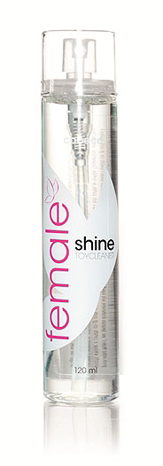 Čistící sprej Cobeco female shine 120 ml