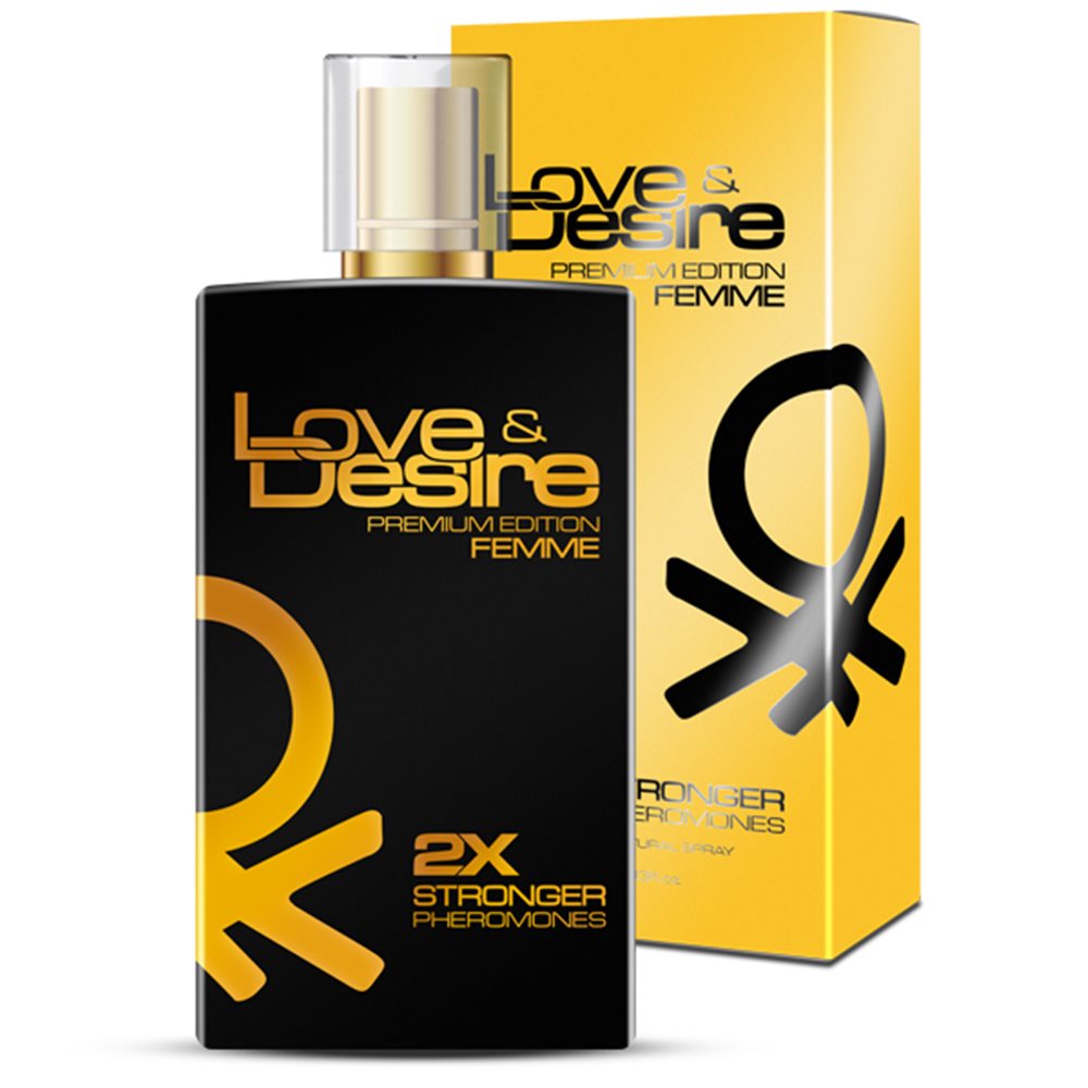 Love & Desire PREMIUM EDITION Femme 100ml prémiové feromony pro ženy